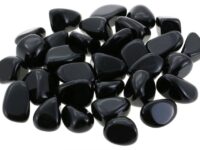 Black Obsidian Tumbled