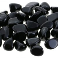 Black Obsidian Tumbled