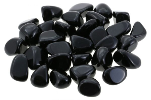 Black Obsidian Tumbled