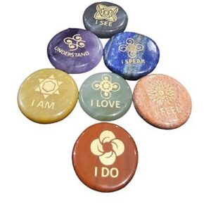chakra-set-with-affirmation-1-set-of-7-stones