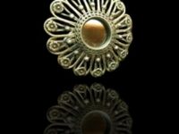 Pure 925 Silver Tribal Mirror Ring