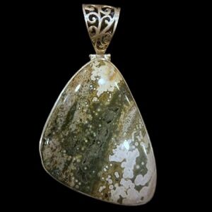 ocean-jasper-silver-pendant