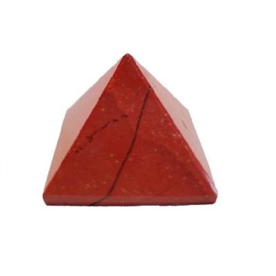 red jasper 1 inch pyramid