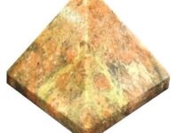 Unakite pyramid
