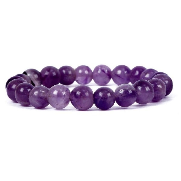 Amethyst 8mm bracelet