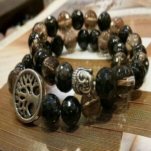 smoky-n-tourmaline-bracelet