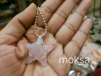 Rose Quartz Star Pendant