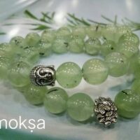 Prehnite bracelet