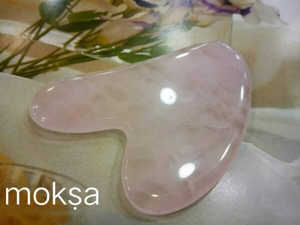 Rose quartz Guasha