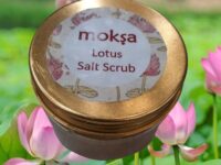 Lotus fragrance Bath Salt Scrub - 1pc