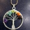 7 Chakra Tree of Life Pendant