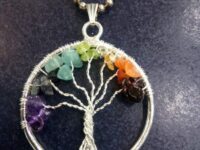 7 Chakra Tree of Life Pendant