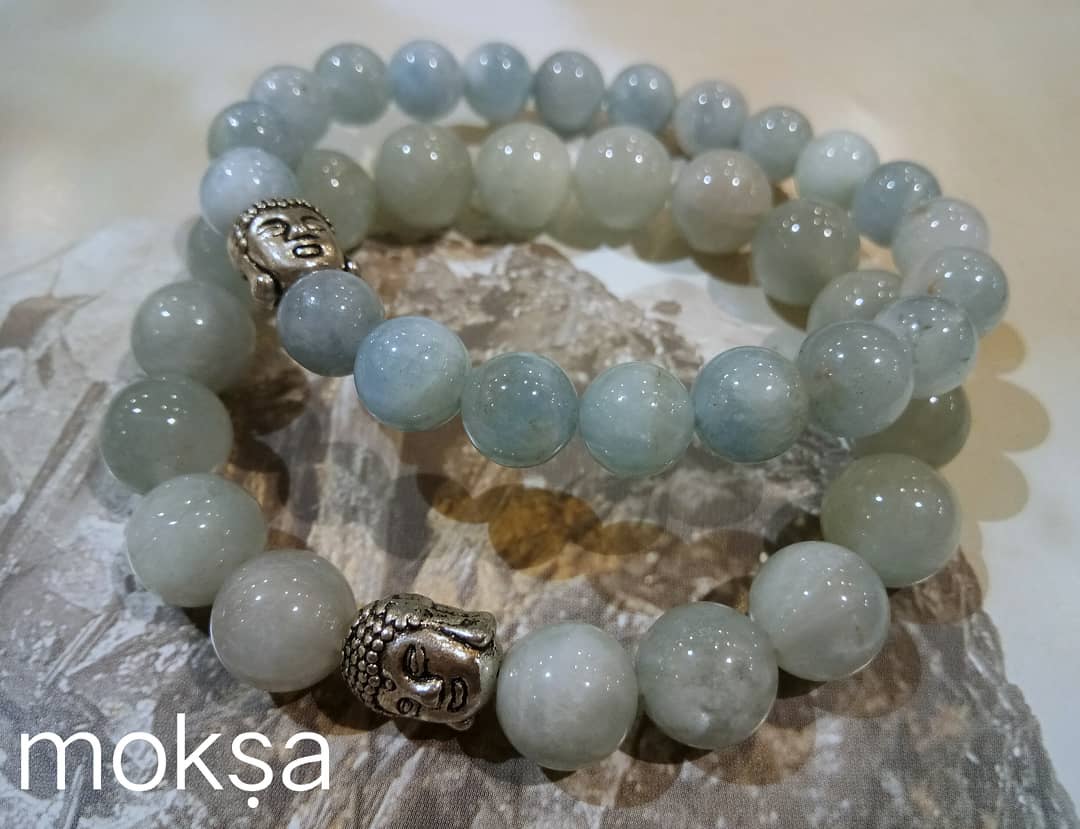 Aquamarine Agate Crystal Bracelet at Best Price in Khambhat  Swara Crystal