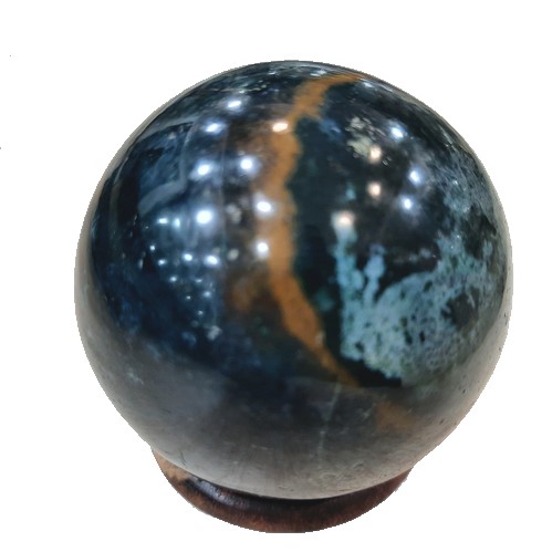 Blood stone sphere