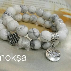 howlite-bracelet-round-faceted-1pc