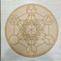 Crystal Grid Layout templates - Wooden - 12 inches