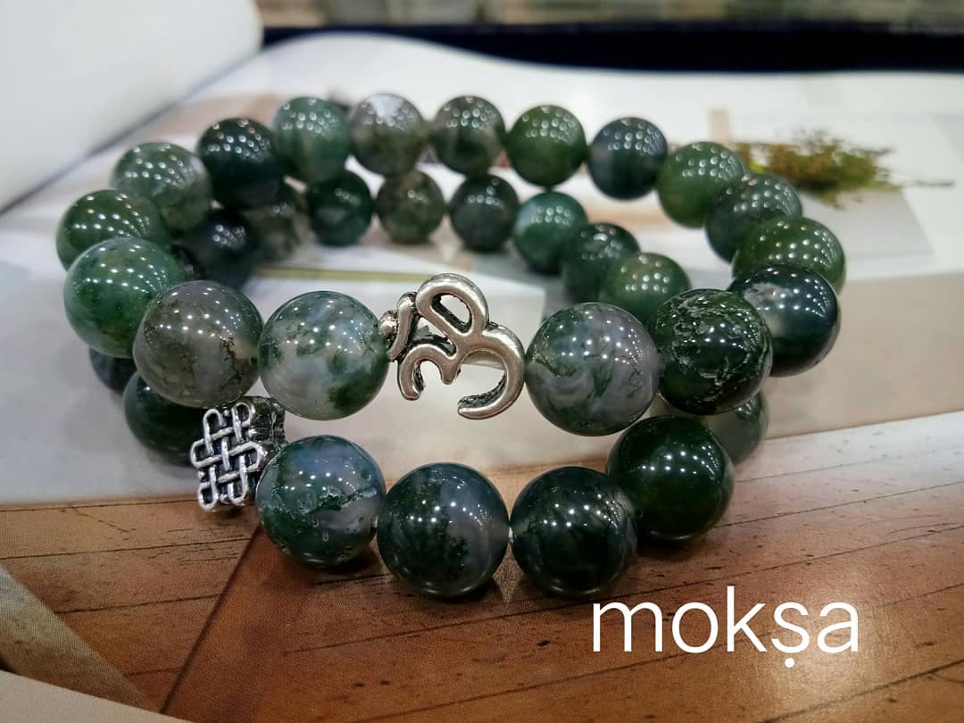 Moss Agate Bracelet