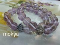 Ametrine bracelet Round - 1pc