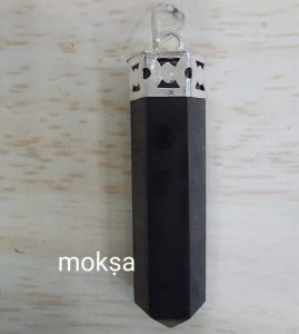 Shungite Pencil Pendant