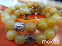 yellow aventurine 10mm round beads bracelet