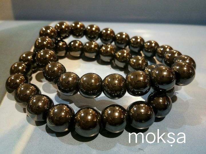 Mens Magnetic Hematite Black Pearl Bracelet - Handcrafted Natural Stone  Jewelry & Unique Gifts - KVK Designs