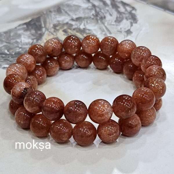 Sunstone crystal bracelet on sale
