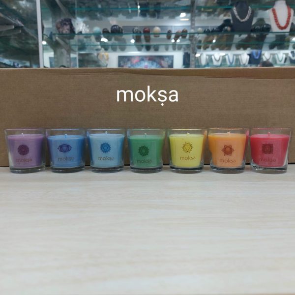 7 Chakra Aromatherapy candle set 7 Chakra Set