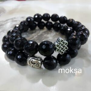 black-tourmaline-bracelet-rounded-faceted-1pc