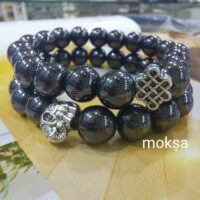 Magnetite 10mm rounded bracelet