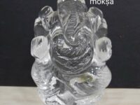 Clear Quartz Ganesha 62gms