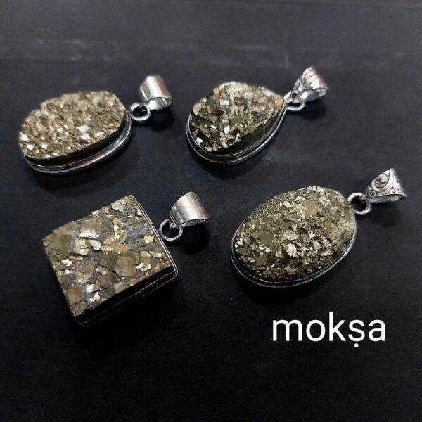 Pyrite hotsell crystal necklace