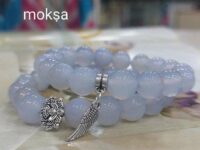 Blue Chalcedony bracelet