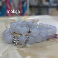 Blue Chalcedony bracelet