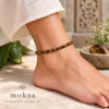 Tiger's eye anklet