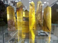 Yellow Fluorite - Jumbo / Tower / Pencil - 1 pc