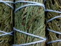 Californian cedar smudge sticks - 4 inch - 1pc