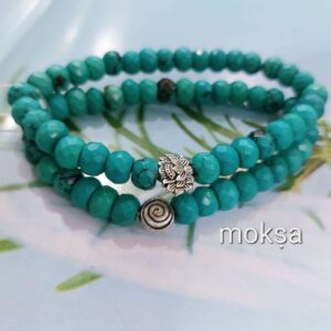howlite-turquoise-bracelet-flat-faceted-rondelle-8mm-1pc-copy