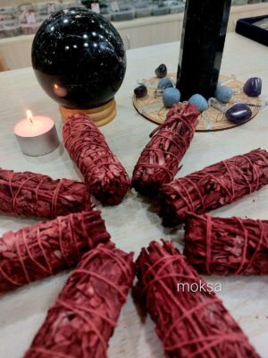 Dragon Blood sage smudge stick- 1pc