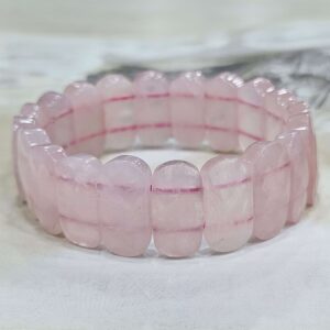 rose-quartz-bracelet-oval-faceted-1pc