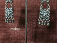 MOHMAYA 925 Silver exquisite handcrafted drop earring 2