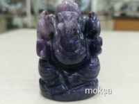 Lepidolite Ganesha Handcrafted - 1pc