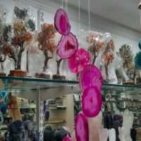 Agate Crystal Wind Chime handmade - 1pc