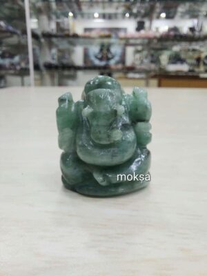 tiny-emerald-crystal-ganesha-1pc