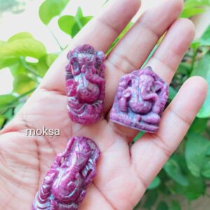 tiny-ruby-crystal-ganesha-1pc