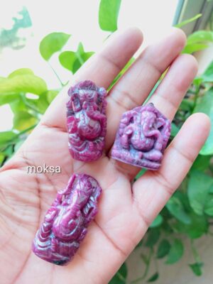tiny-ruby-crystal-ganesha-1pc