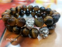 Yellow tigerseye crystal bracelet - 1pc