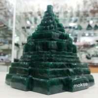 Green Aventurine Sri yantra - large - 1pc