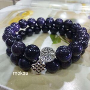 blue-goldstone-crystal-bracelet-round-1pc