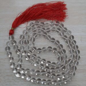 Crystal Jap mala for chanting - 1pc