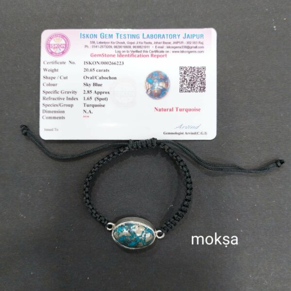 Turquoise Bracelet | Buy Online Turquoise Firoza Crystal Bracelet -  Shubhanjali
